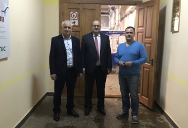 Почесний консул Республіки Корея у м.Львів Ртіщев Владислав Вікторович із робочим візитом відвідав Львівське вище професійне політехнічне училище.